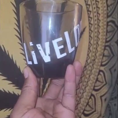 LiveLOUD Drink Glass