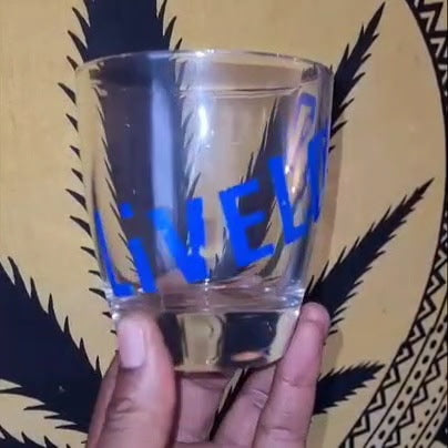 LiveLOUD Drink Glass